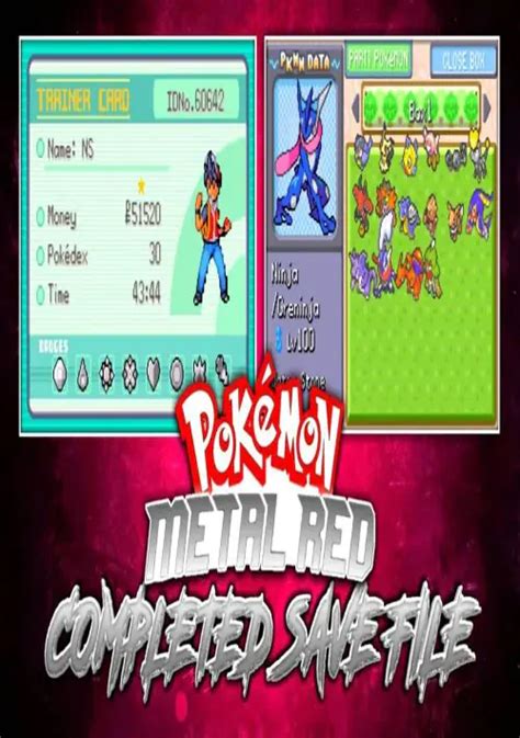Pokemon Metal Red .